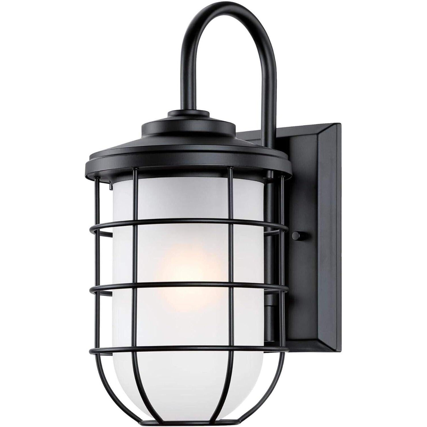 Westinghouse 6347900 Ferry 17" Tall LED Outdoor Wall Sconce - Black