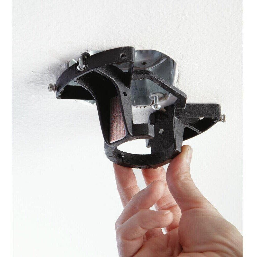 Home Decorators Collection Ceiling Fan with Light 52" LED Indoor Matte Black