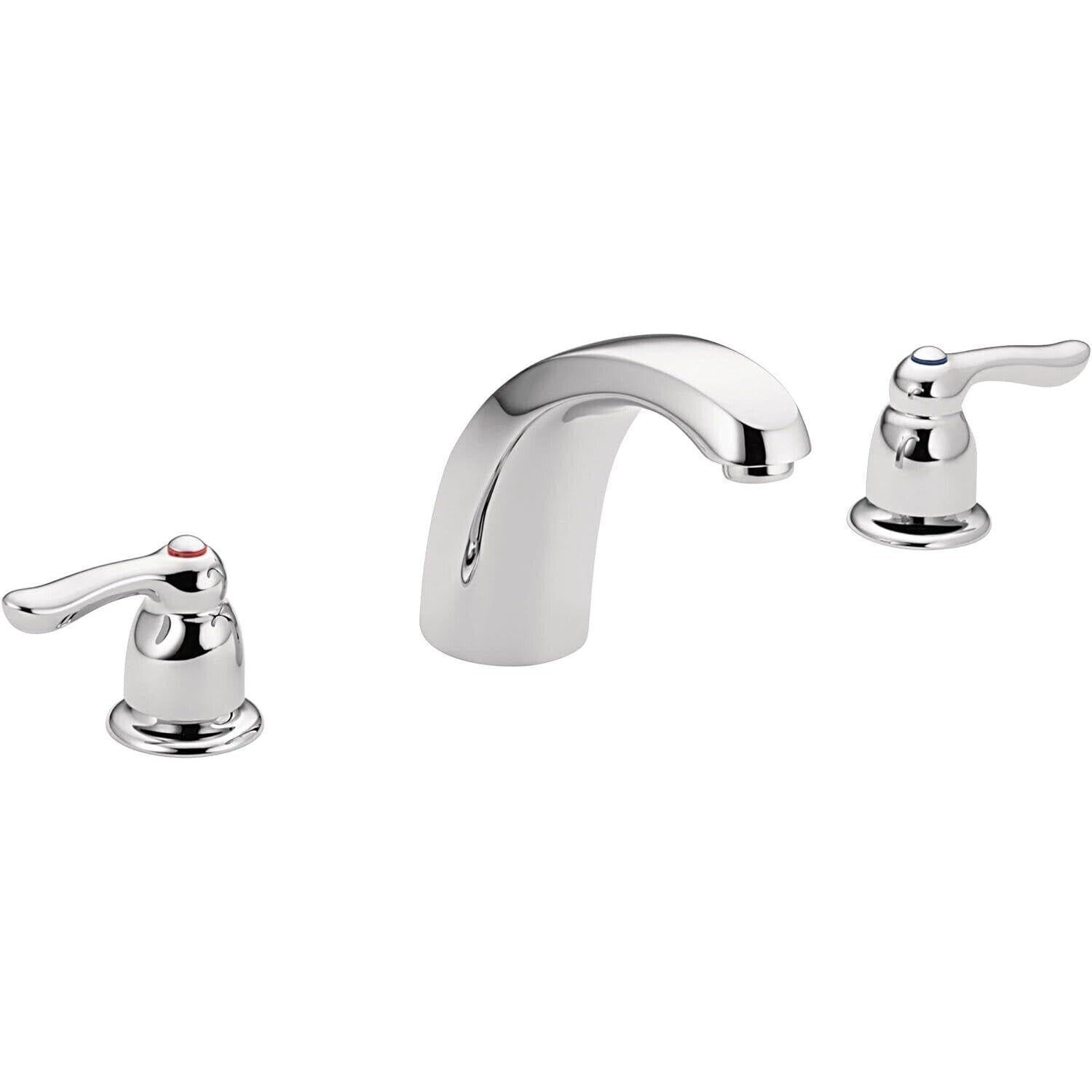 Moen T994 Chateau Two Handle Low Arc Roman Tub Faucet 1.75 GPM 10" Chrome
