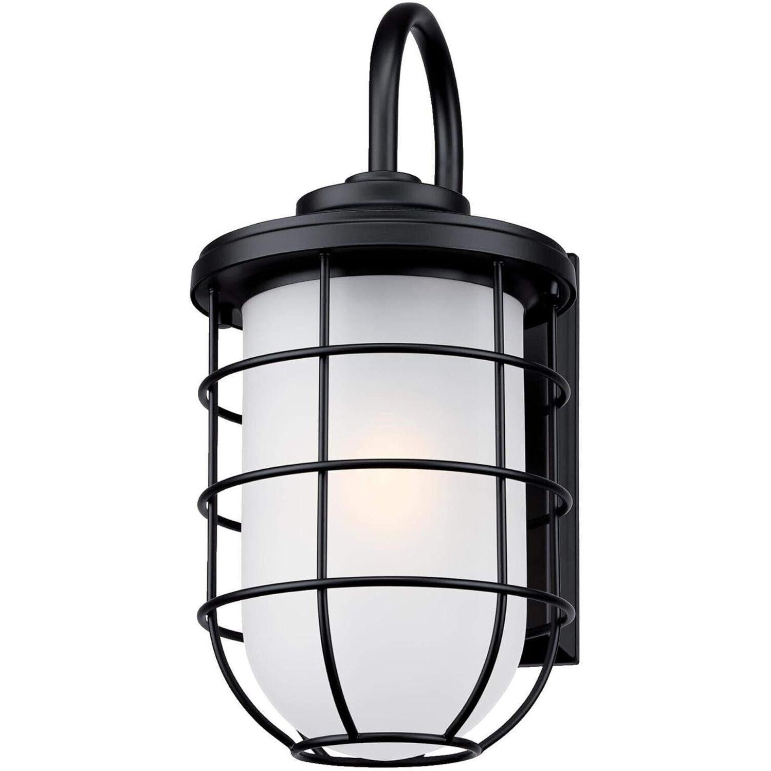 Westinghouse 6347900 Ferry 17" Tall LED Outdoor Wall Sconce - Black