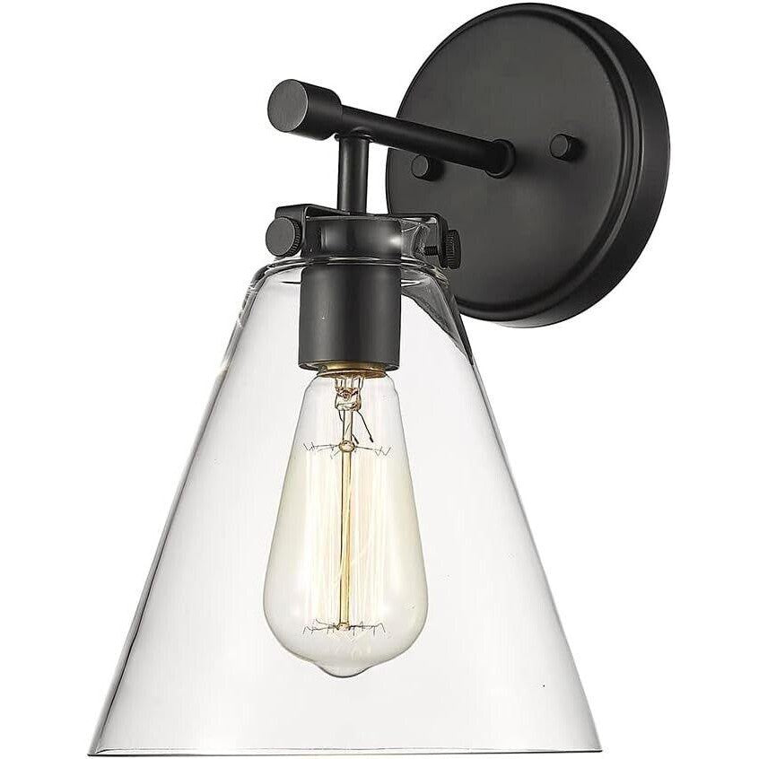 Millennium Lighting 8121 Aliza 12" Tall Bathroom Sconce - Black - Like New