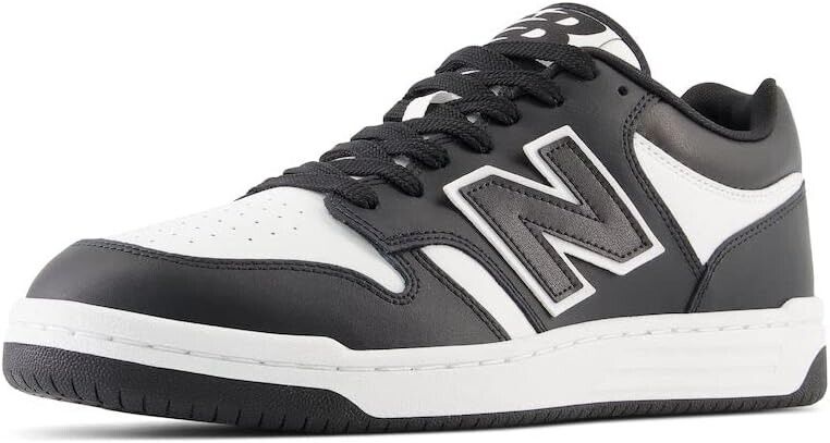 Left Side Only - Balance Unisex-Adult BB480 V1 Sneaker, White/Black Size 8 - Like New