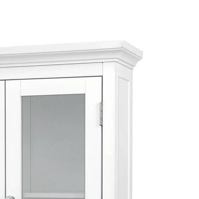Allare Teamson Home Madison 20" x 24" Removable Wall Cabinet, White