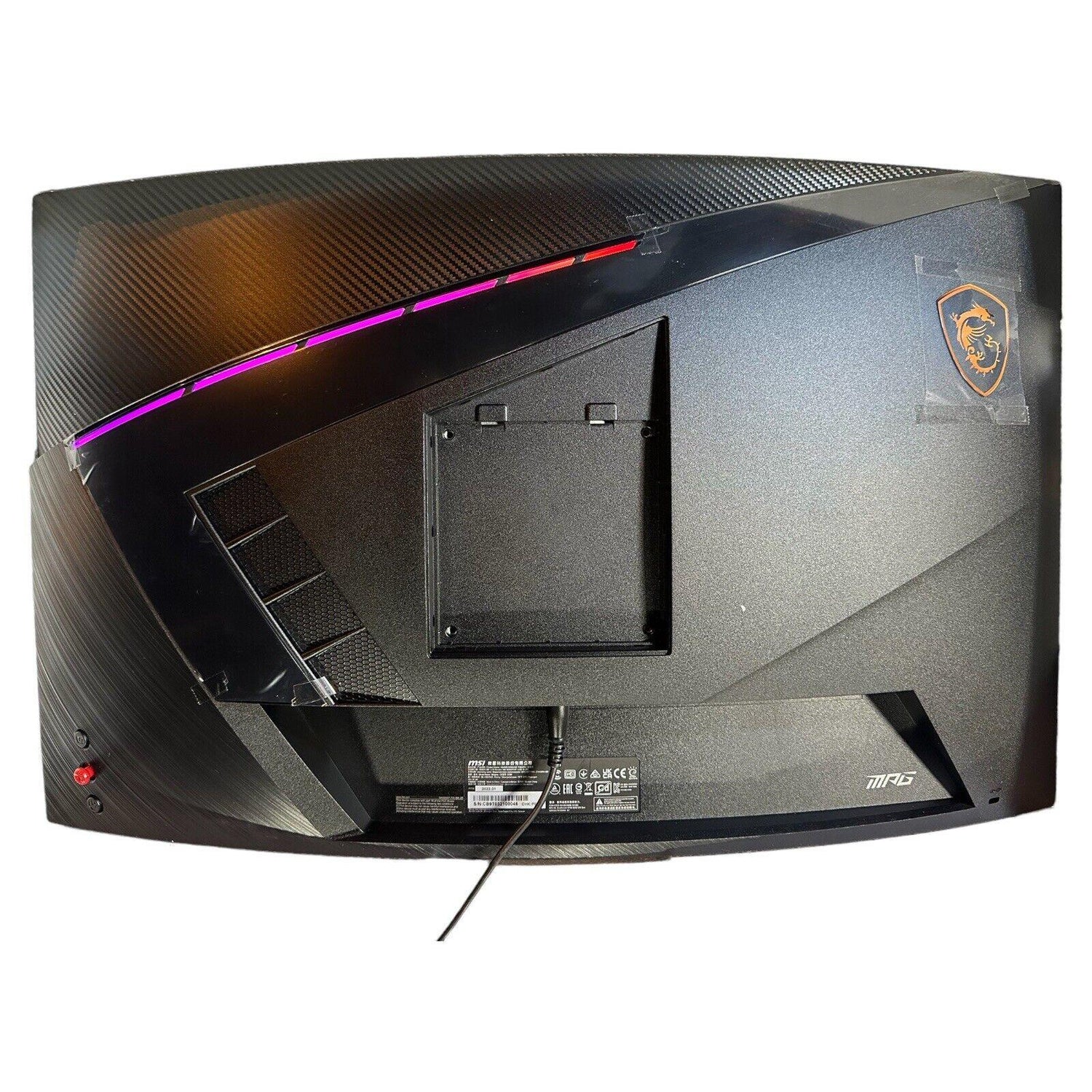 MSI MPG ARTYMIS 273CQRX-QD 27" 2K WQHD (2560 x 1440) 240Hz Curved Gaming Monitor - Like New