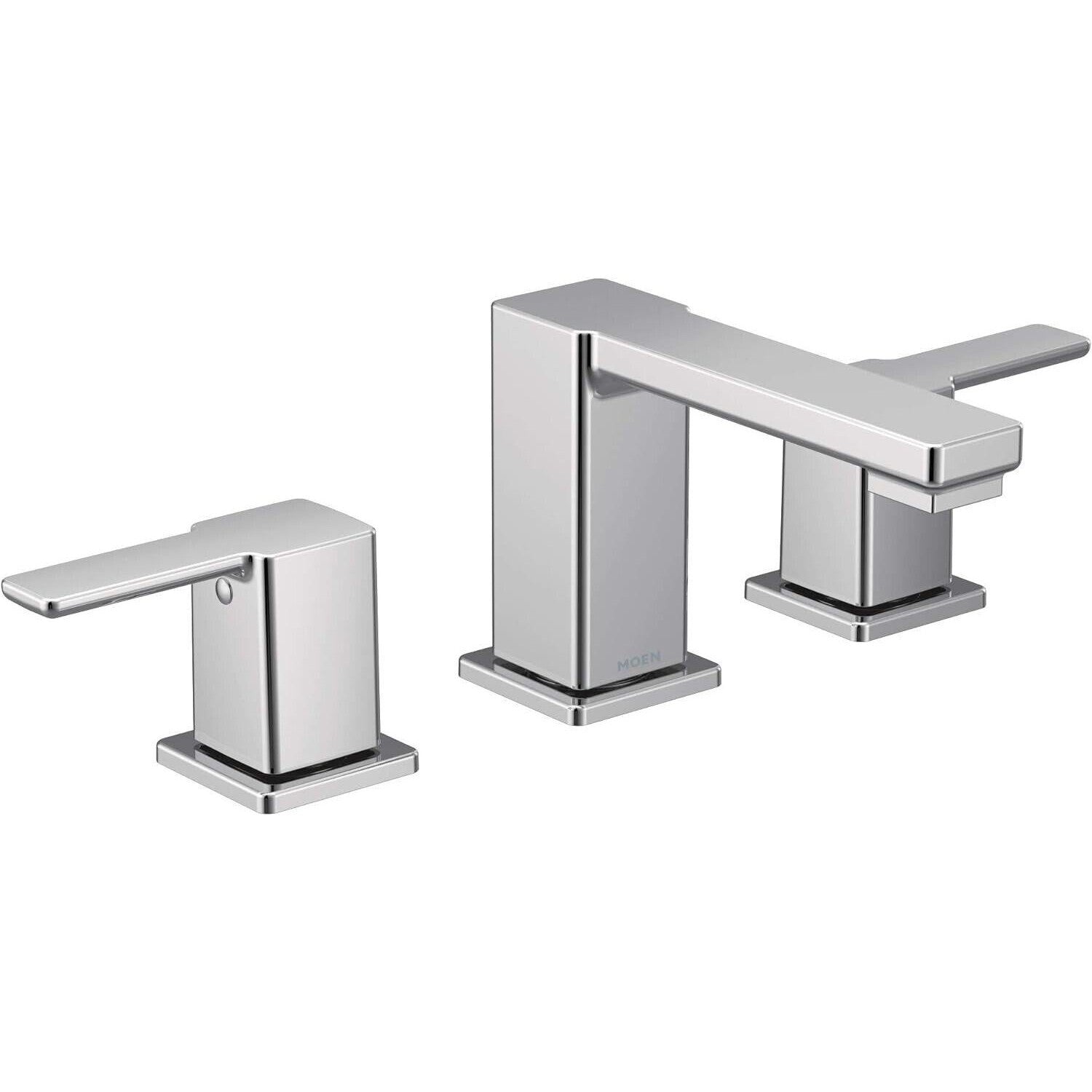 MOEN 90 Degree TS6721 Widespread Bathroom Faucet in Chrome