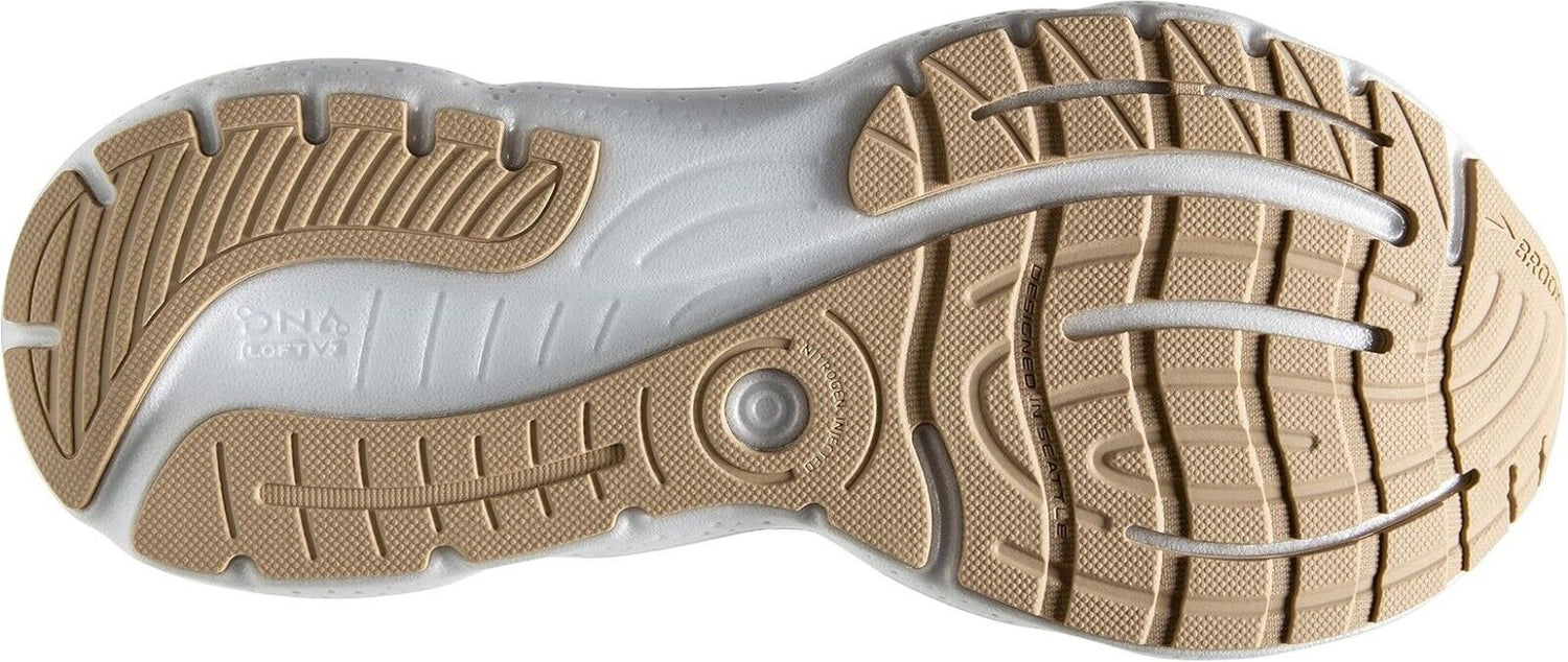 Left Side Only - Brooks Glycerin 20 Road Running Outdoor Sneaker, Khaki Size 9 - Like New