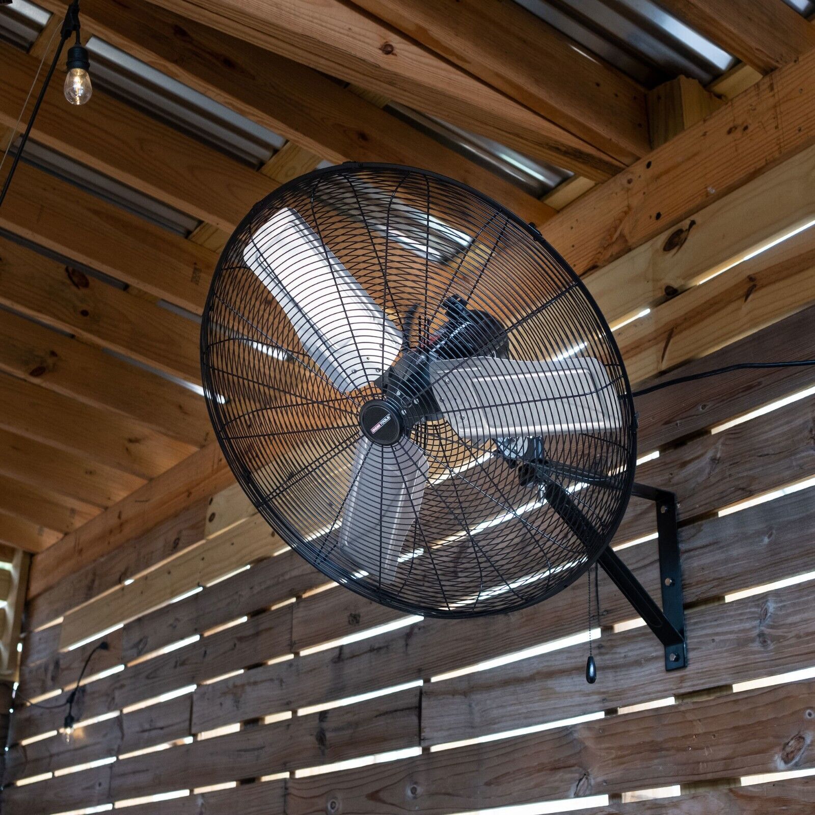 OEMTools 30" Oscillating Outdoor Wall Mount Fan, 7200 CFM, Model: OEM24894 - Like New