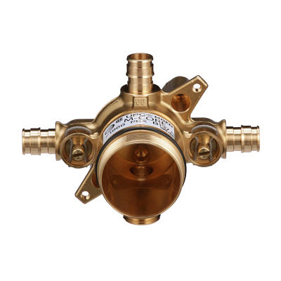 MOEN U140CXS M-CORE 4 Port Tub and Shower Mixing Valve with Cold Expansion PEX Connections and Stops
