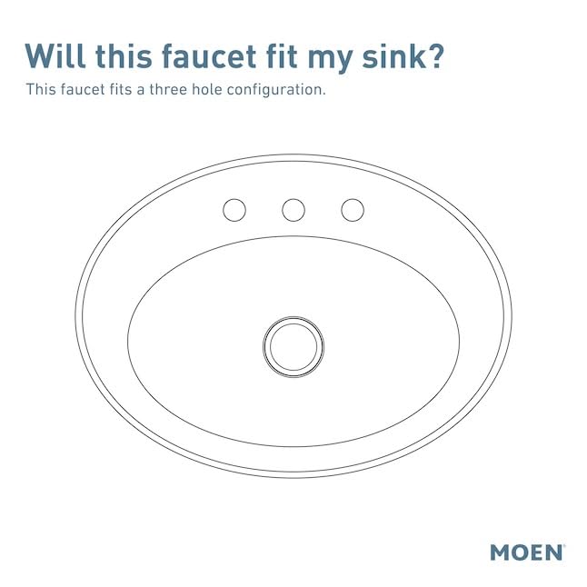 MOEN Oxby WS84661SRN Widespread Bathroom Faucet in Spot Resist Brushed Nickel