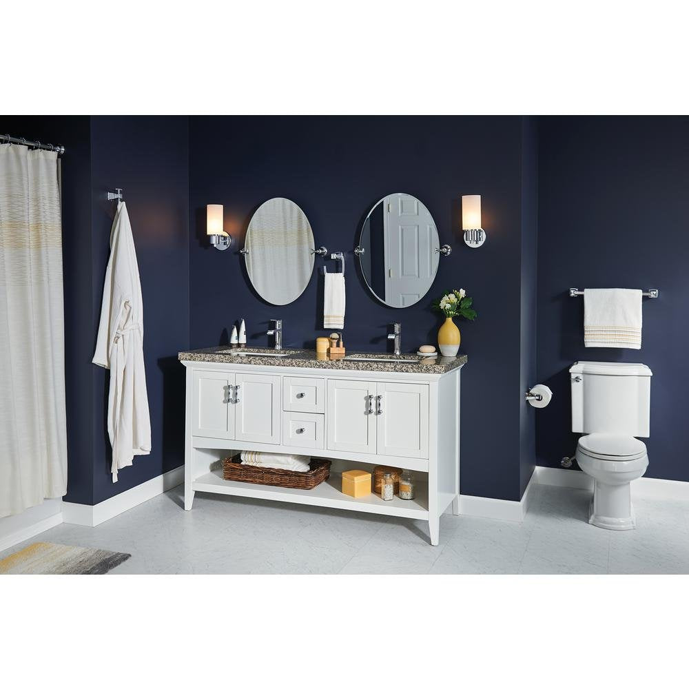 MOEN Genta WS84760 Single Handle Single Hole Bathroom Faucet in Chrome