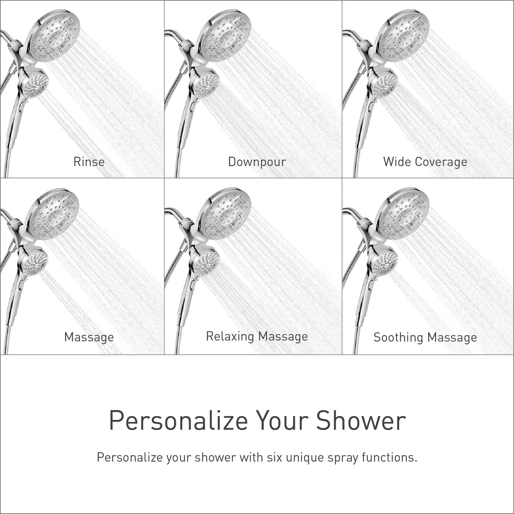 MOEN Graeden 82137SRN Magnetix 1-Handle Bathtub and Shower Faucet in Spot Resist Brushed Nickel (Valve Included)