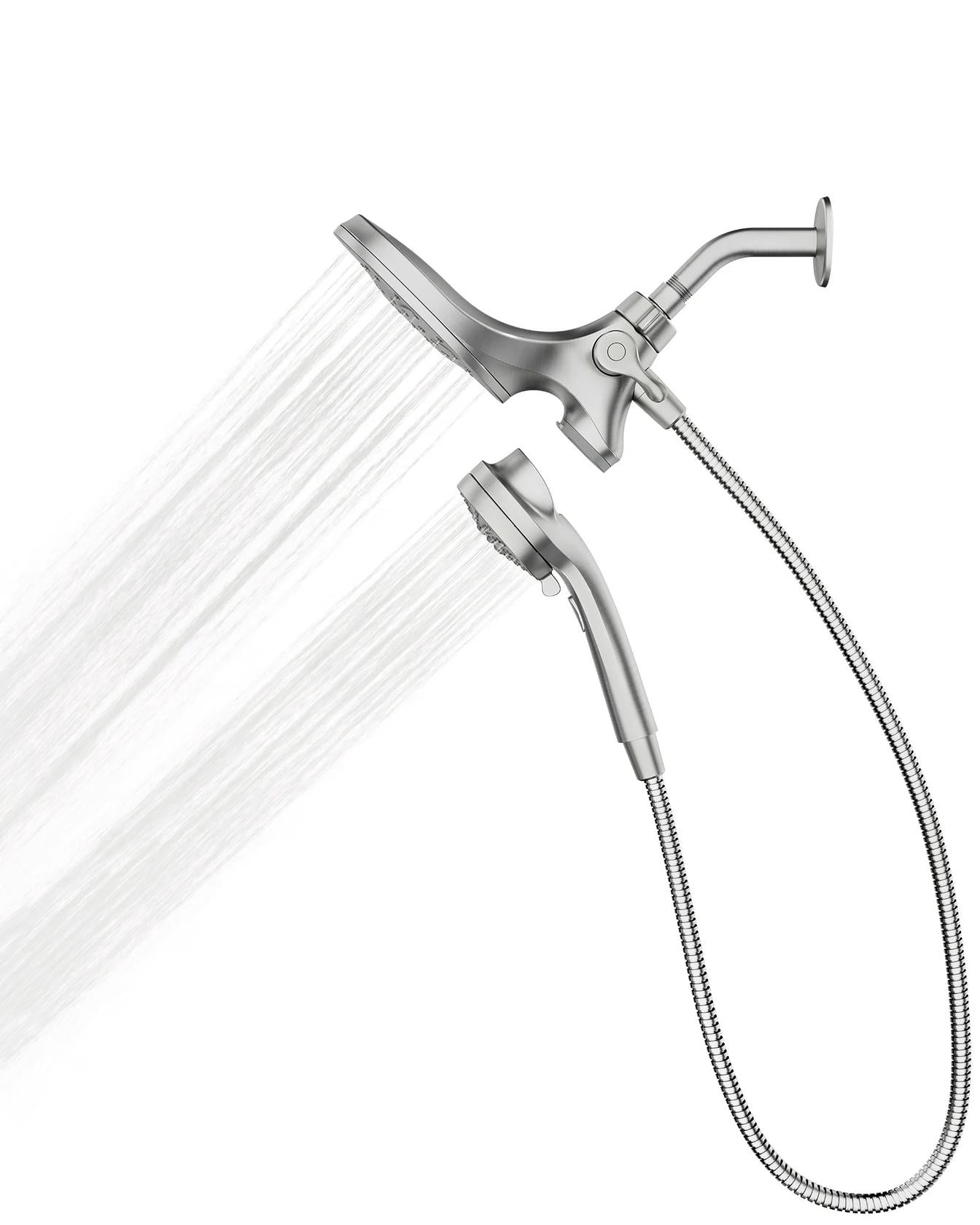 MOEN Graeden 82137SRN Magnetix 1-Handle Bathtub and Shower Faucet in Spot Resist Brushed Nickel (Valve Included)