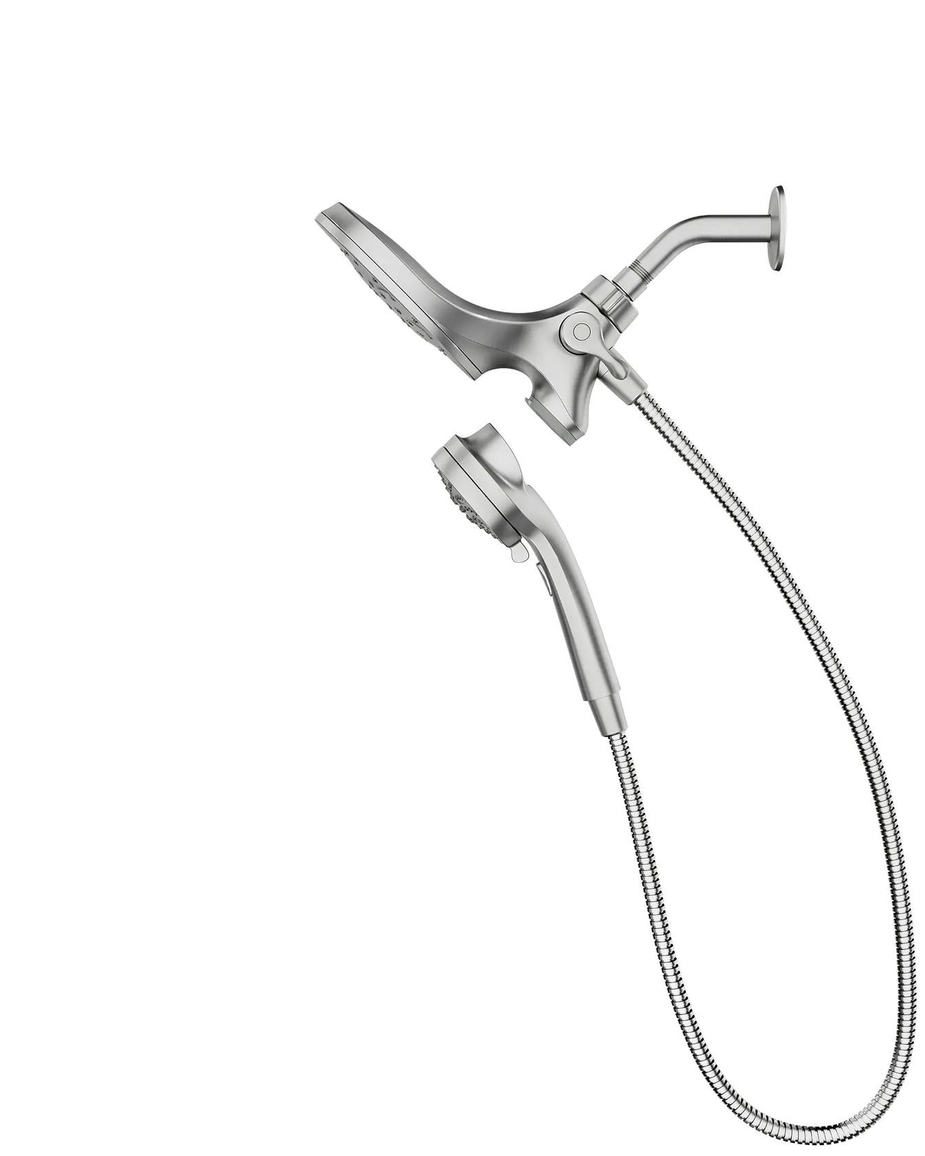 MOEN Graeden 82137SRN Magnetix 1-Handle Bathtub and Shower Faucet in Spot Resist Brushed Nickel (Valve Included)