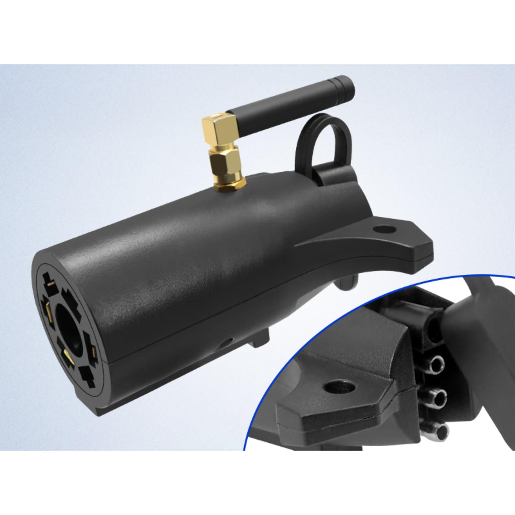 AgriEyes Wireless Trailer Tow Lights with Adjustable Bracket, Magnetic Battery-Powered Strobe for Trucks, RV, Camper, Boat, Wrecker