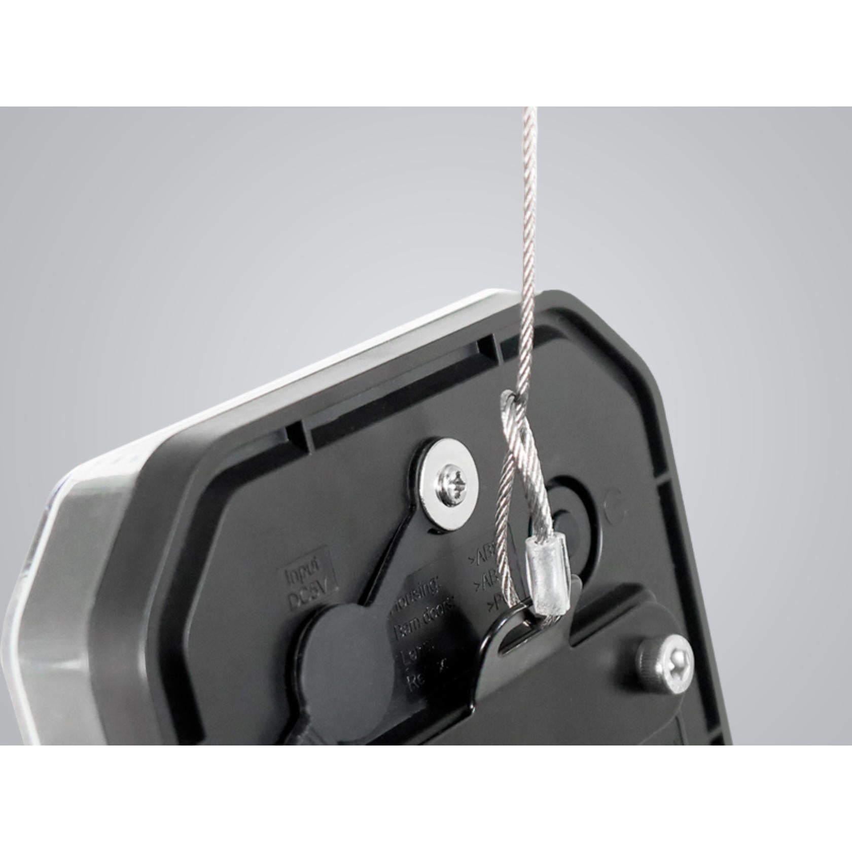 AgriEyes USB-C Wireless Trailer Tow Lights with Adjustable Magnetic Base, Rechargeable LED Kit with Retroreflectors for Truck, RV, Boat, Caravan