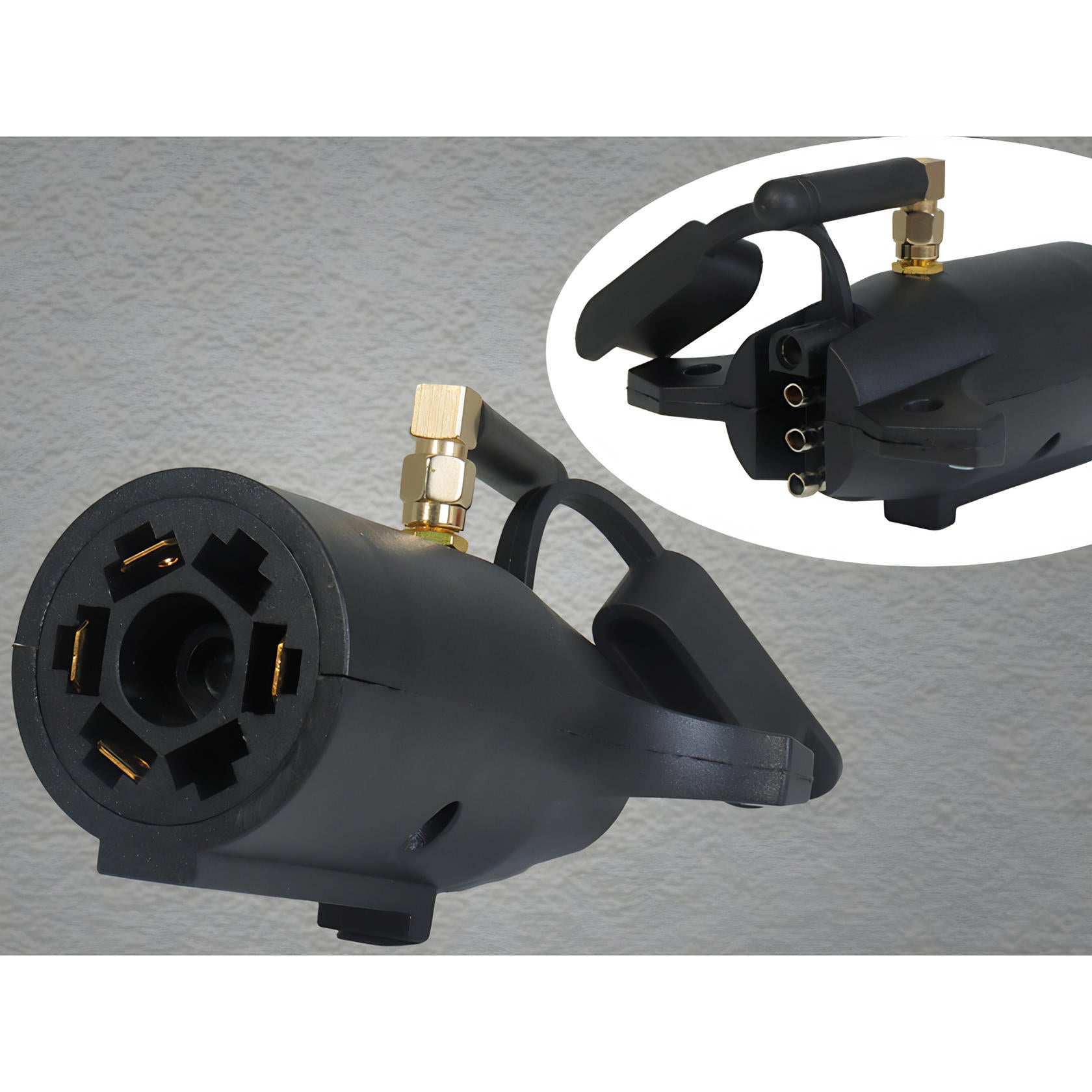 AgriEyes Wireless Trailer Lights, Rechargeable Magnetic LED Tow Light Kit, Portable DOT Compliant for Truck, Wrecker, Boat, RV, Caravan