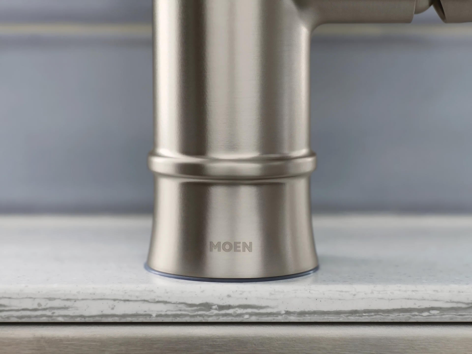 MOEN Gilden 87679SRS Single Handle Pull-Down Sprayer Kitchen Faucet with Reflex and Power Boost in Spot Resist Stainless