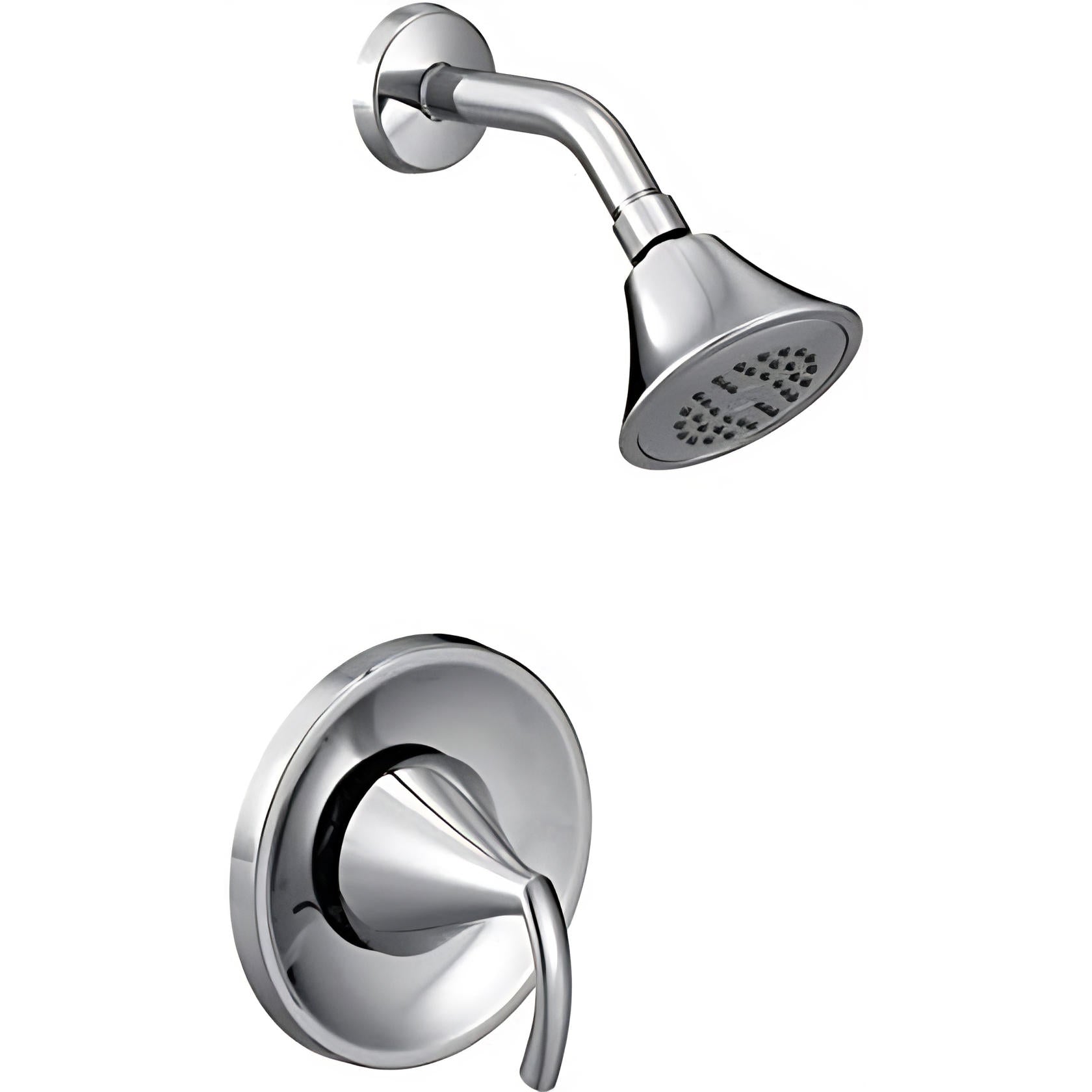 MOEN Glyde T62742 Tub and Shower Faucets and Accessories in Chrome