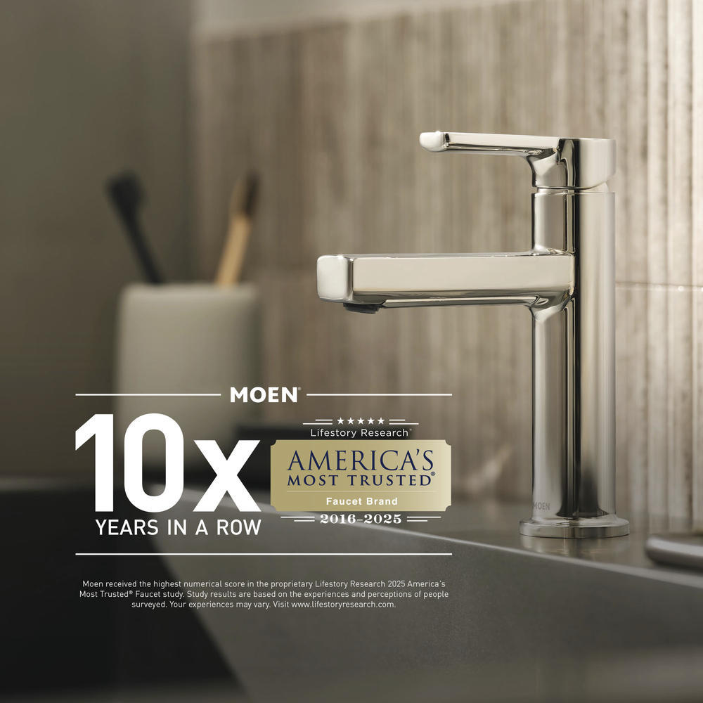 MOEN 3988EPBN One-Function Eco-Performance Modern Handshower with 30-Inch Slide Bar and 69-Inch Hose in Brushed Nickel