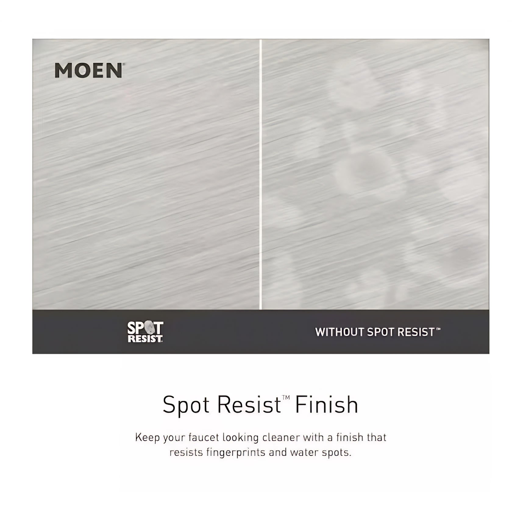 MOEN Voss 6901BN Centerset 2-Handle Bathroom Faucet in Brushed Nickel