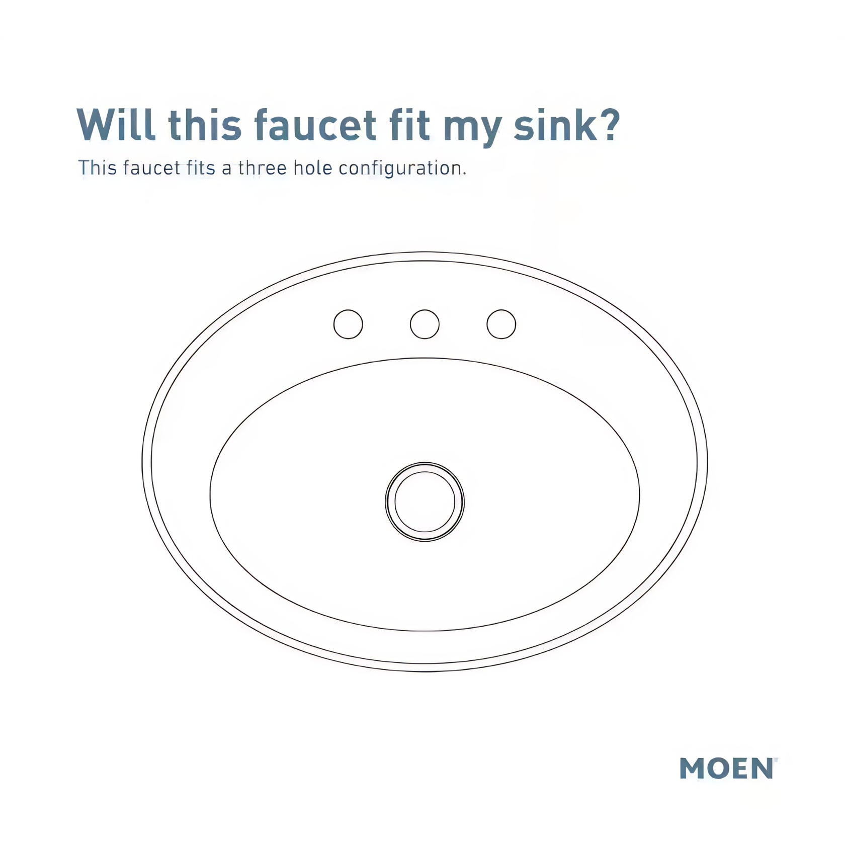 MOEN Voss 6901BN Centerset 2-Handle Bathroom Faucet in Brushed Nickel