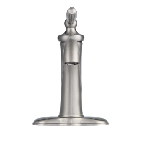 MOEN Brantford 6600BN Single-Handle Single-Hole High-Arc Bathroom Faucet in Brushed Nickel (Valve Included)