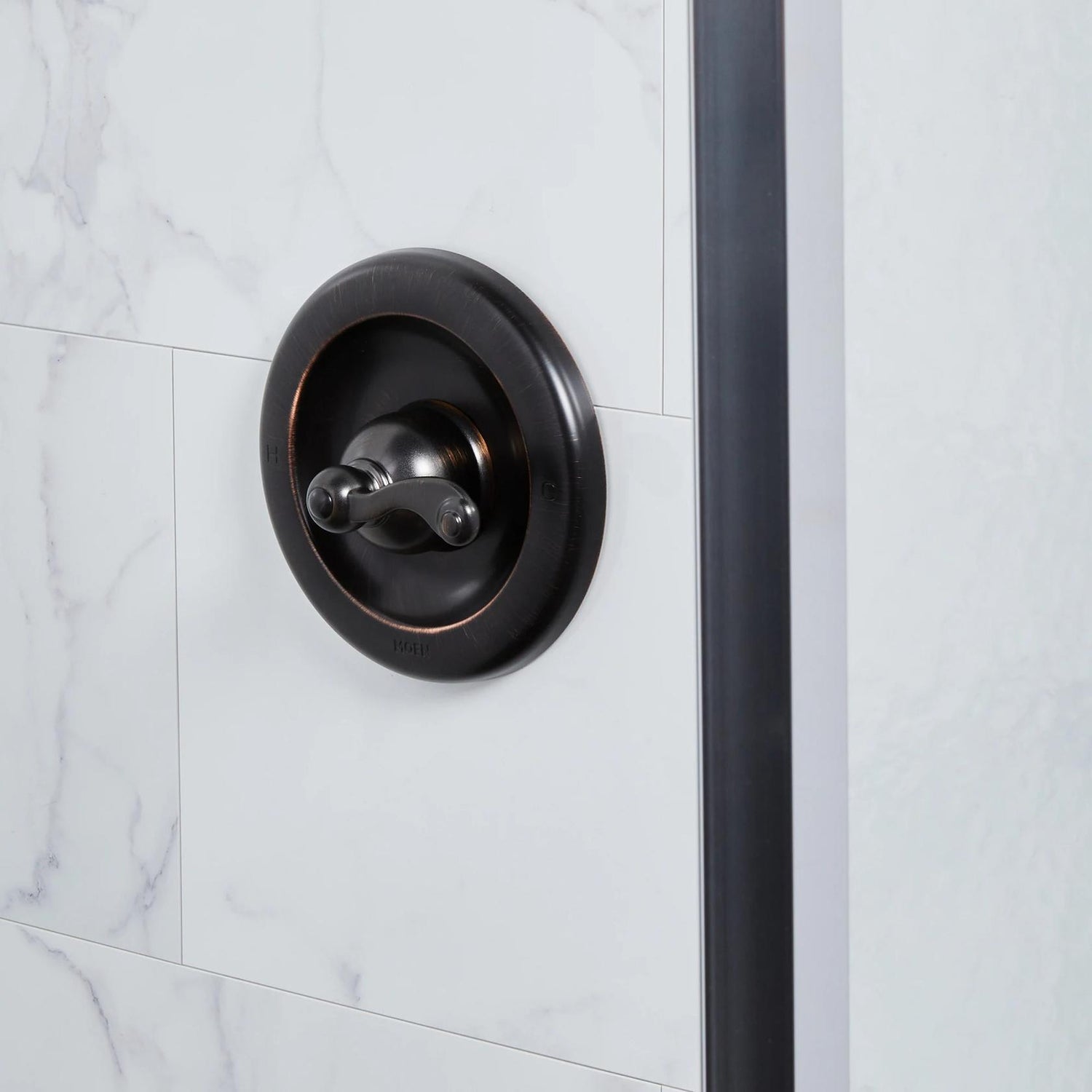 MOEN Traditional T2121BRB One-Handle Wall Mount Valve Handle in Mediterranean Bronze (Valve Not Included)