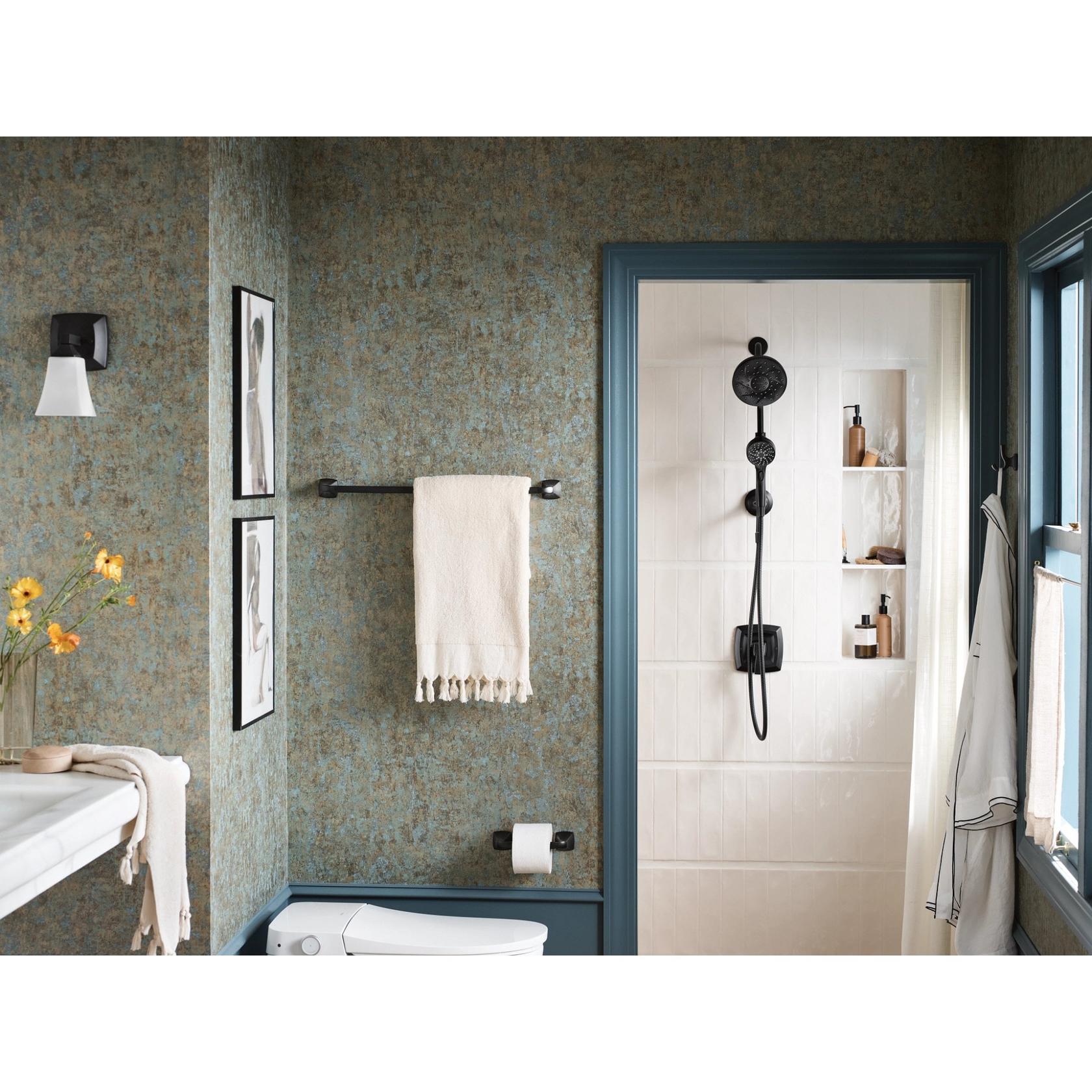 MOEN Engage 28501EPBL Six-Function Showerhead with Handshower in Matte Black