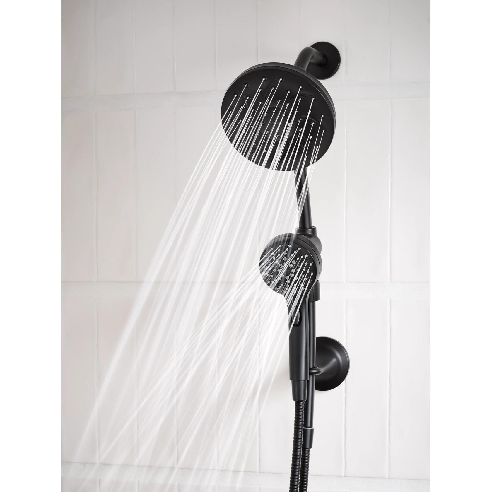 MOEN Engage 28501EPBL Six-Function Showerhead with Handshower in Matte Black