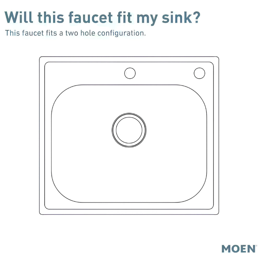 MOEN Chateau 4903 2-Handle High-Arc Bar Faucet in Chrome