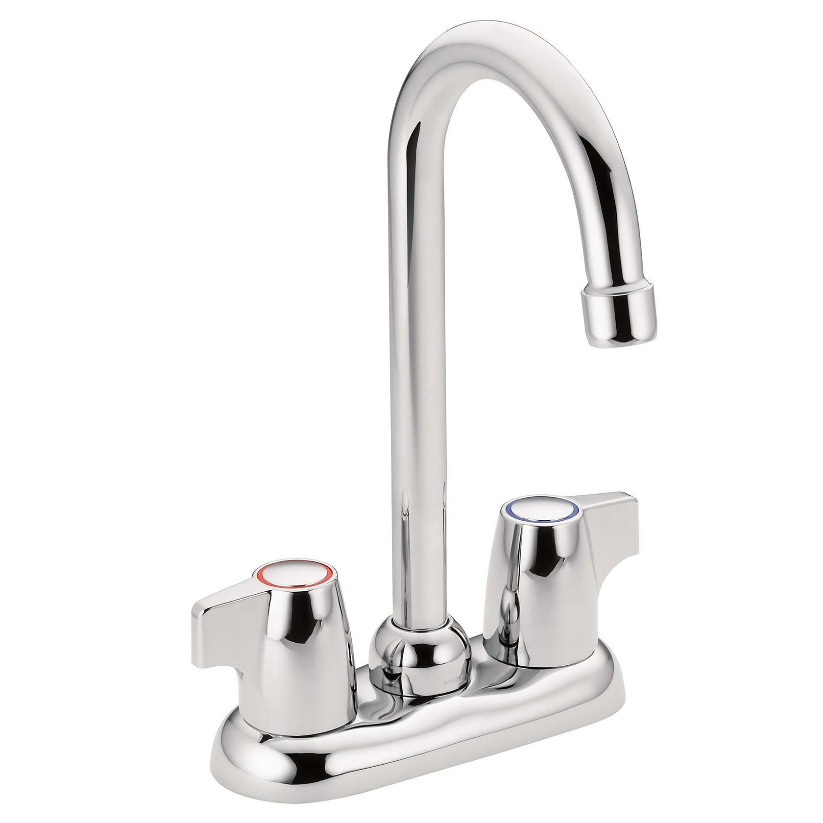 MOEN Chateau 4903 2-Handle High-Arc Bar Faucet in Chrome
