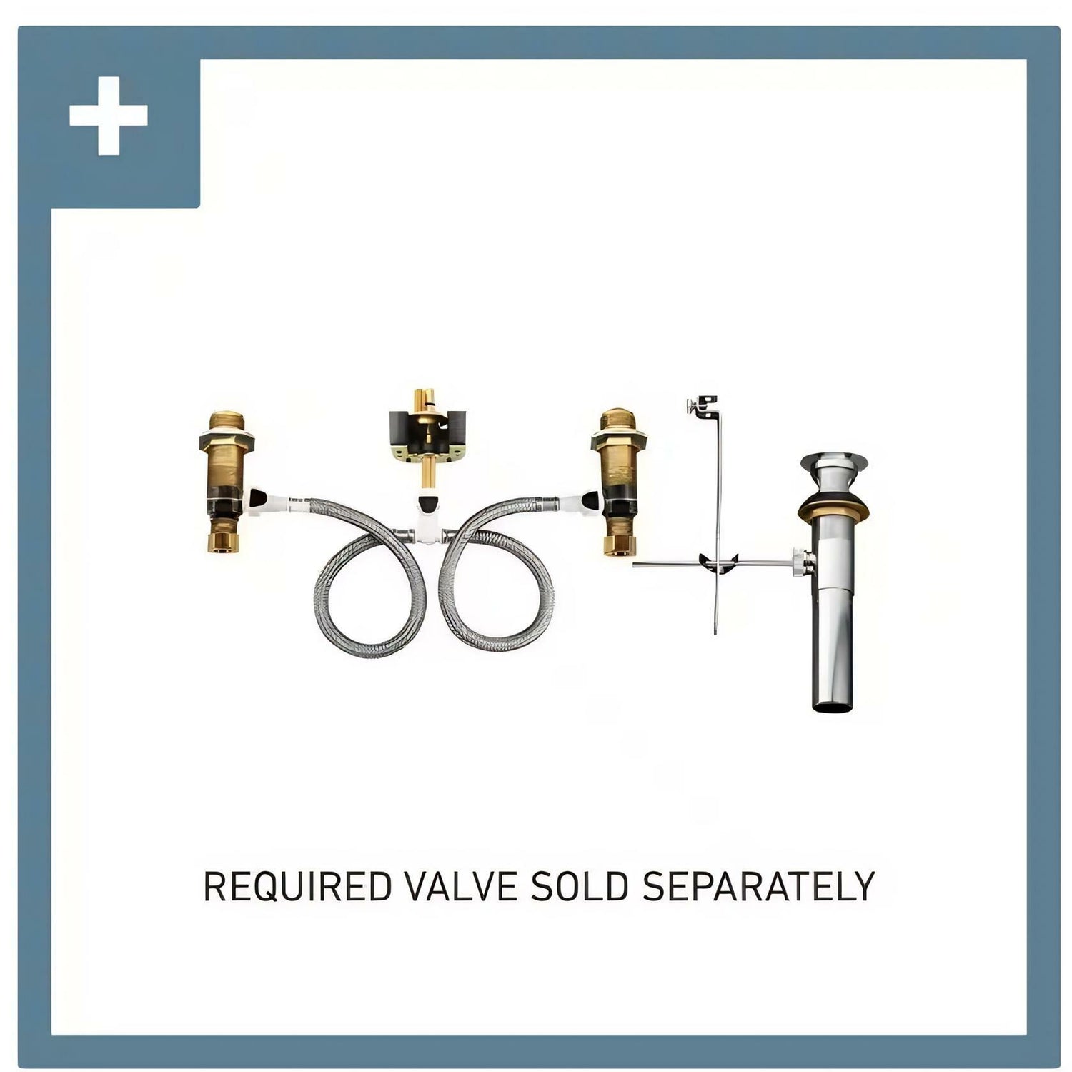 MOEN Eva T6420ORB 8 in. Widespread 2-Handle High-Arc Bathroom Faucet Trim Kit in Oil Rubbed Bronze (Valve Not Included)