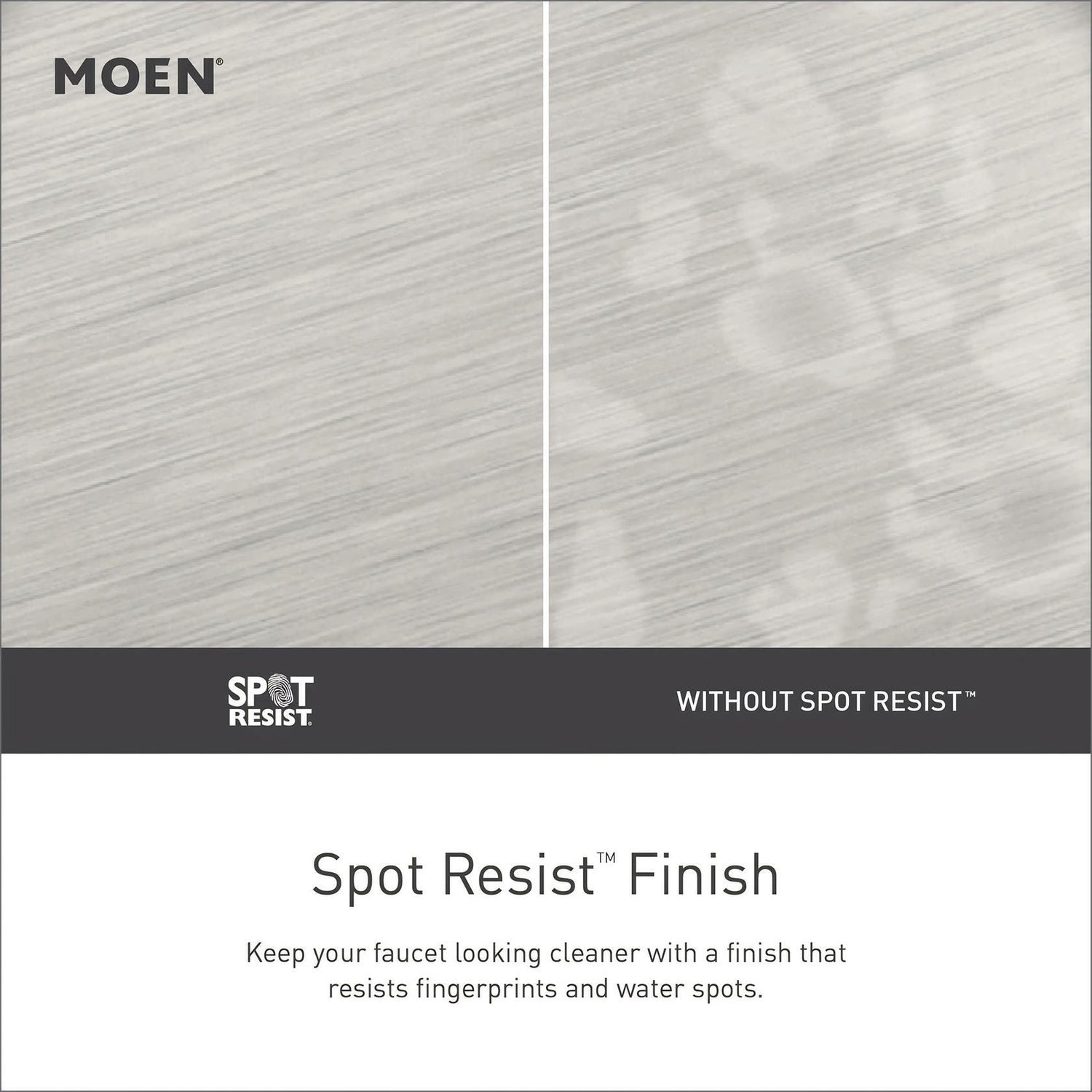 MOEN Conway WS84922SRN Two-Handle Centerset Bathroom Faucet with Drain Assembly in Spot Resist Brushed Nickel