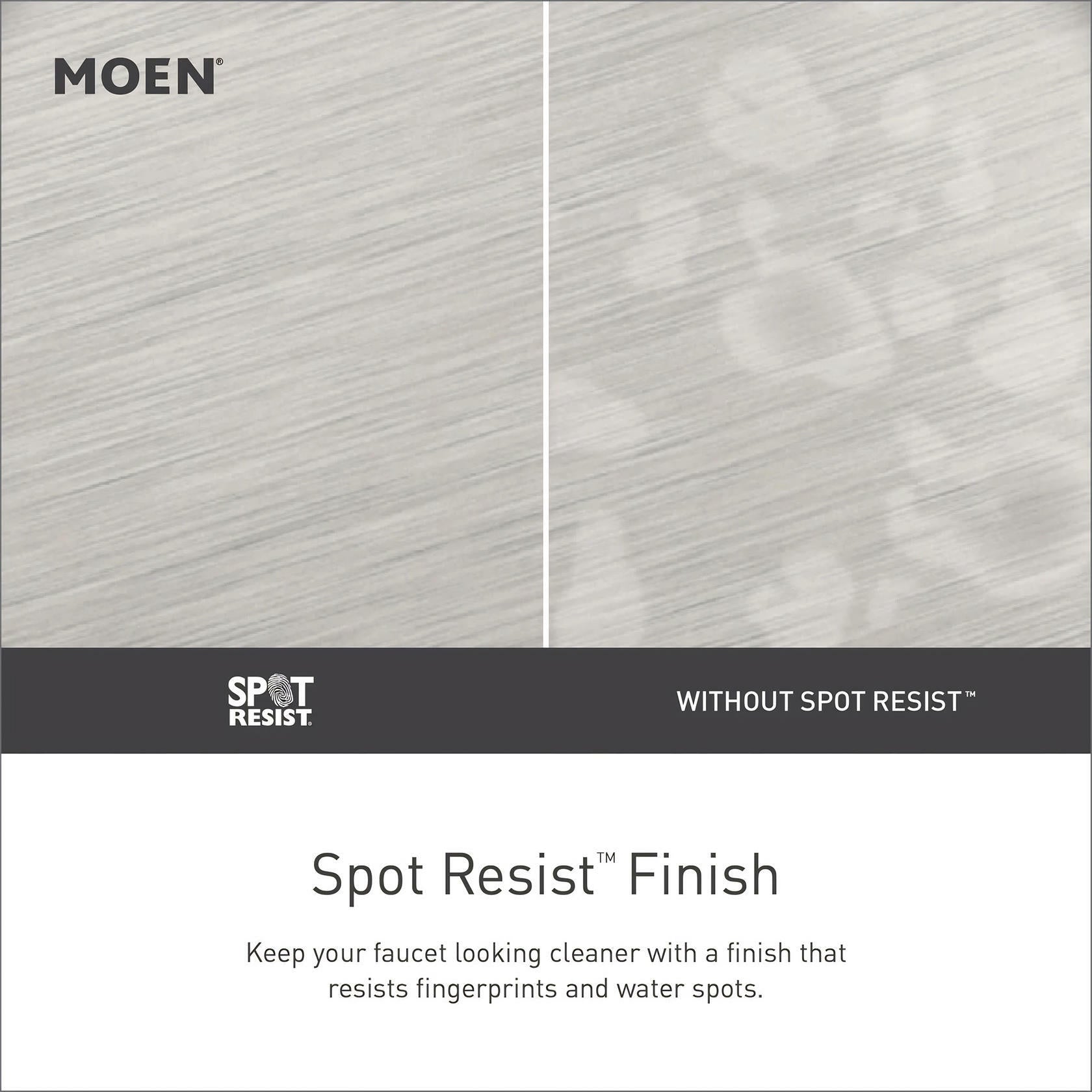 MOEN Conway WS84922SRN Two-Handle Centerset Bathroom Faucet with Drain Assembly in Spot Resist Brushed Nickel