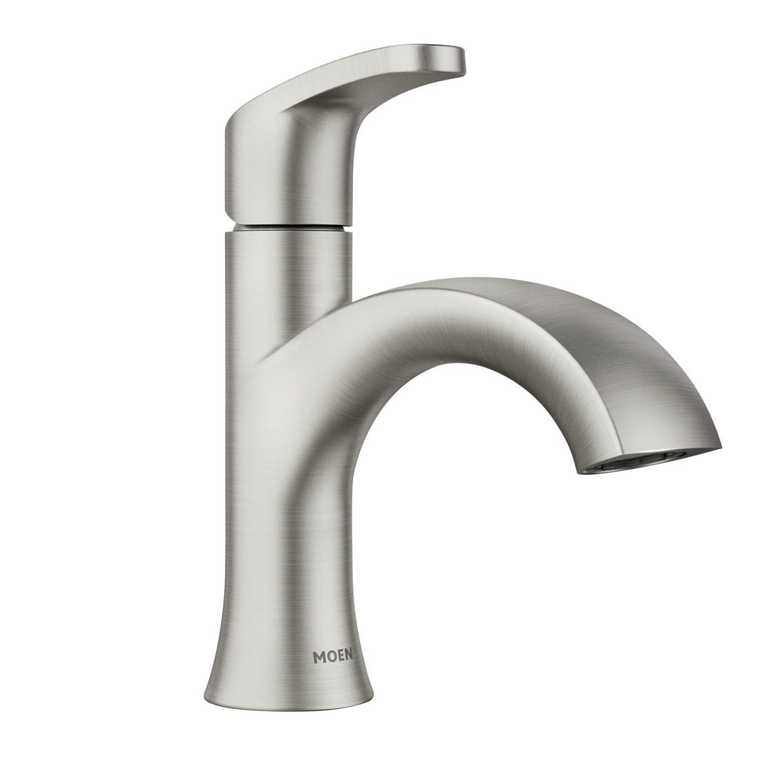 MOEN Karis 84346SRN Single Hole Single Handle Bathroom Faucet in Spot Resist Brushed Nickel