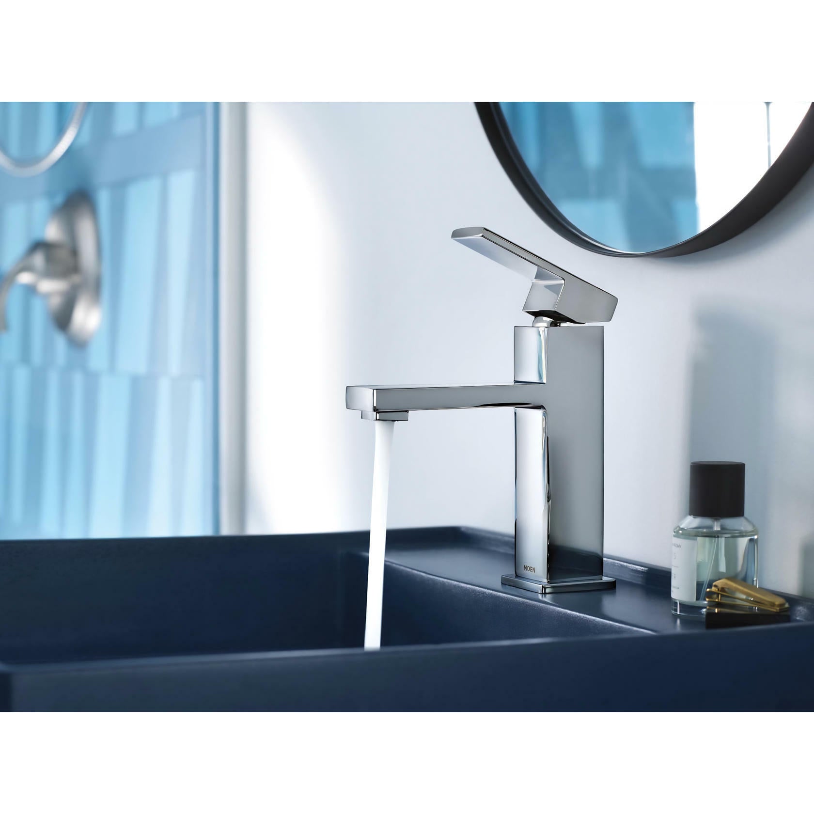 MOEN Revyl 84771 Single Hole Single Handle Bathroom Faucet in Chrome