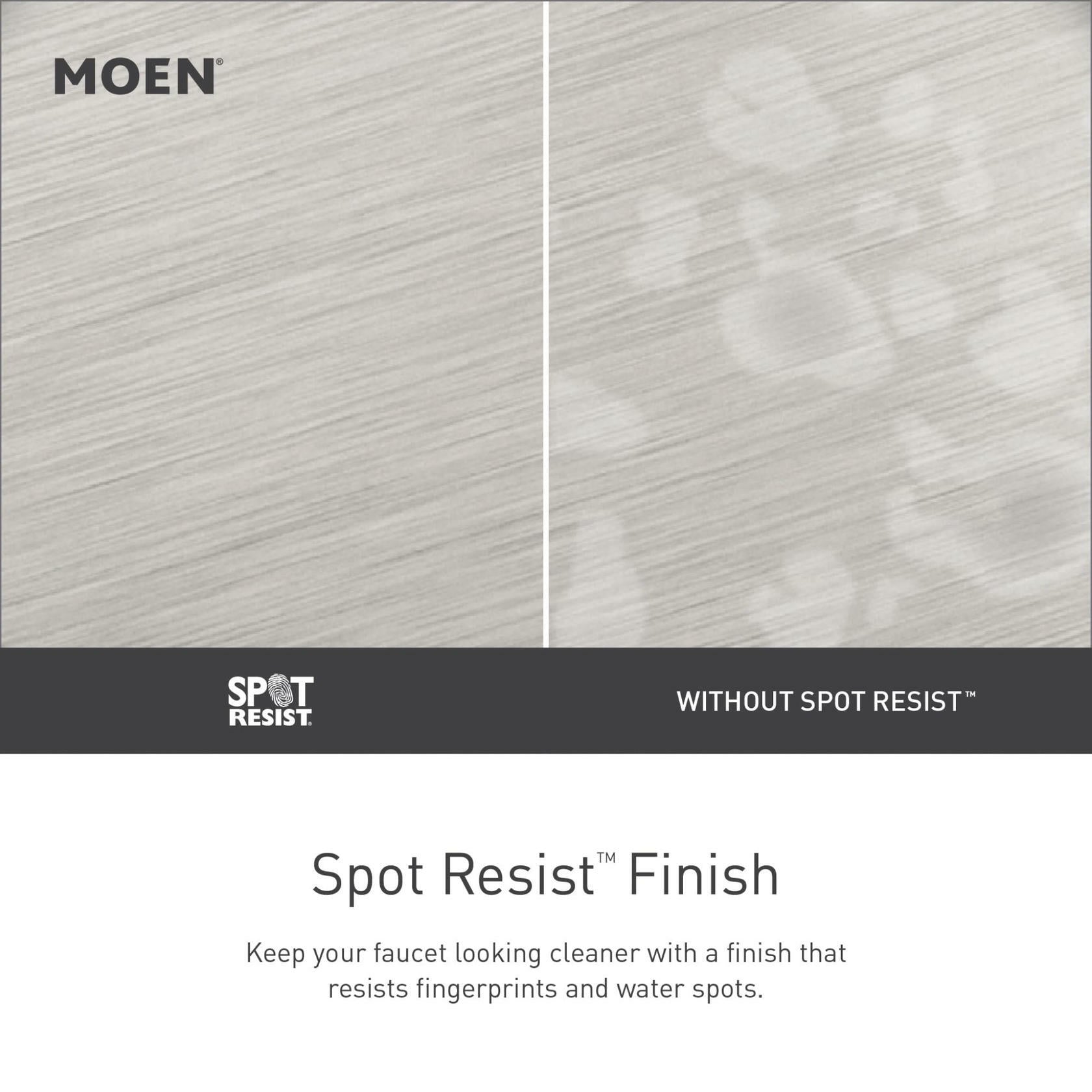 MOEN Karis 84346SRN Single Hole Single Handle Bathroom Faucet in Spot Resist Brushed Nickel