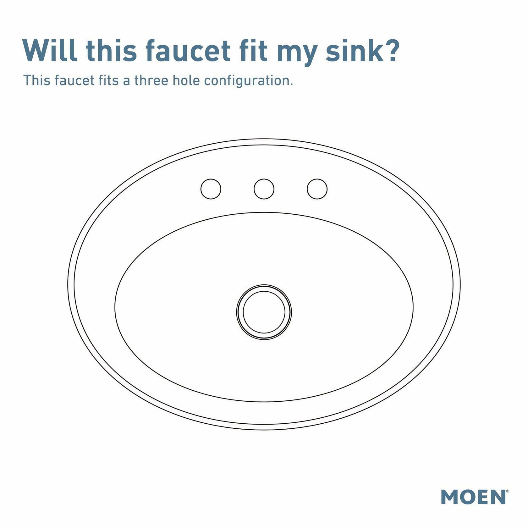 MOEN Findlay 84515 Centerset Double-Handle Bathroom Faucet in Chrome