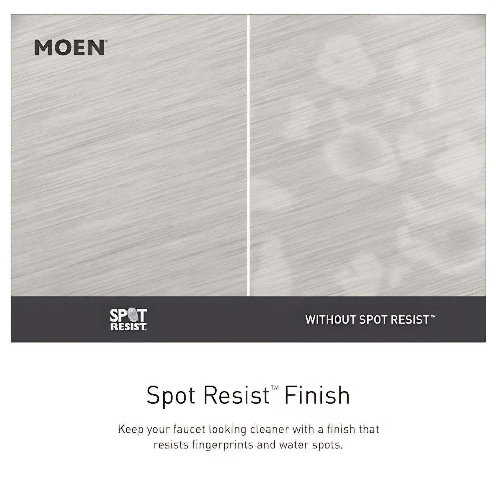 MOEN Lindor 84506SRN Two-Handle Bathroom Faucet in Spotshield Brushed Nickel