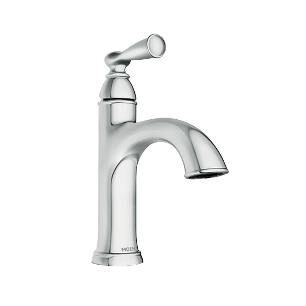 MOEN Banbury 84945 Single Handle Single Hole Bathroom Faucet in Chrome