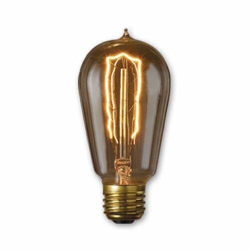 Bulbrite NOS40-1890-6PK 40W Nostalgic Edison Hairpin-style Bulb, 6-Pack