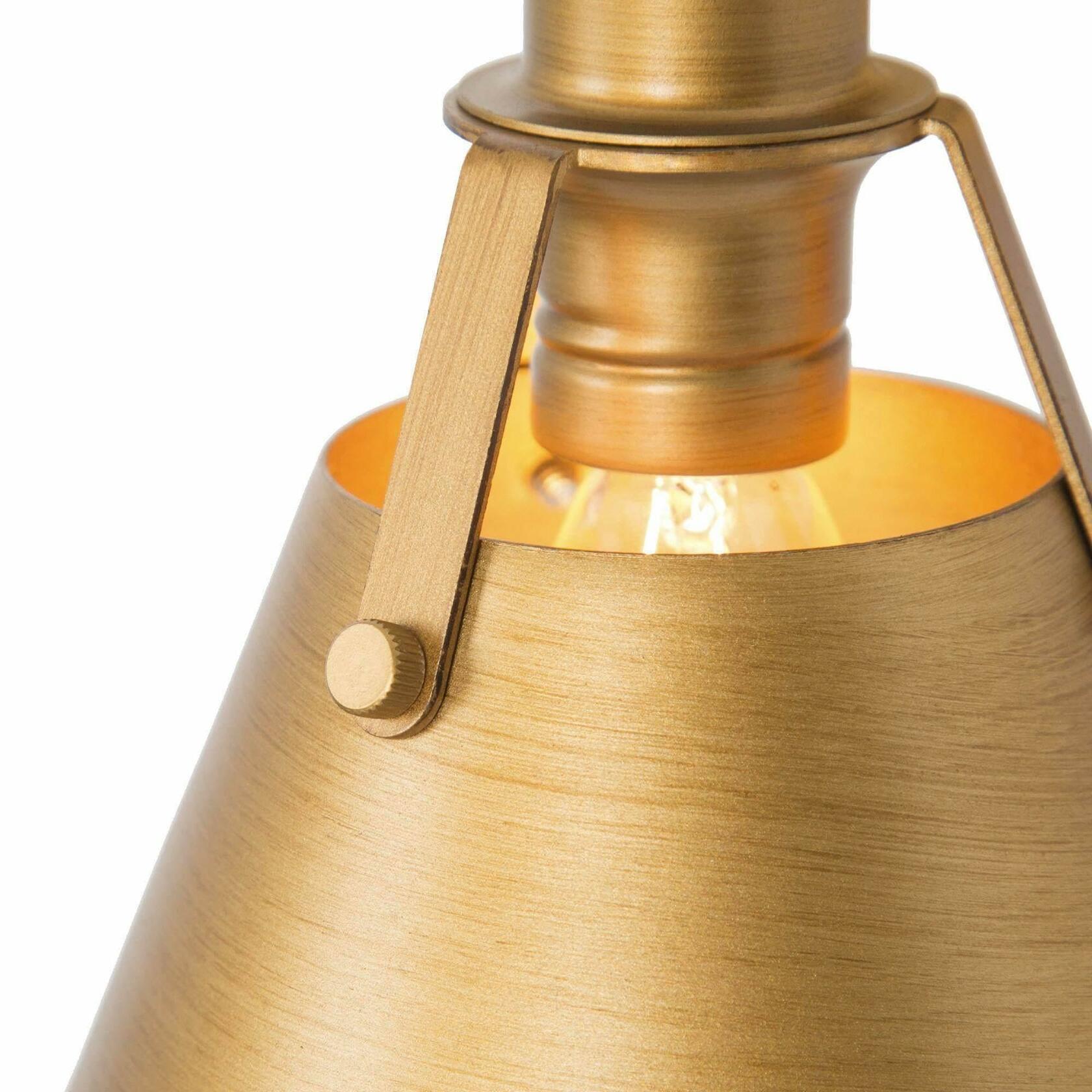 Gold Wall Sconce, Antique Farmhouse Sconces Wall Lighting, Modern Brass Wall Sconces for Bathroom, Bedrooms, Living Room, Kitchen - Like New