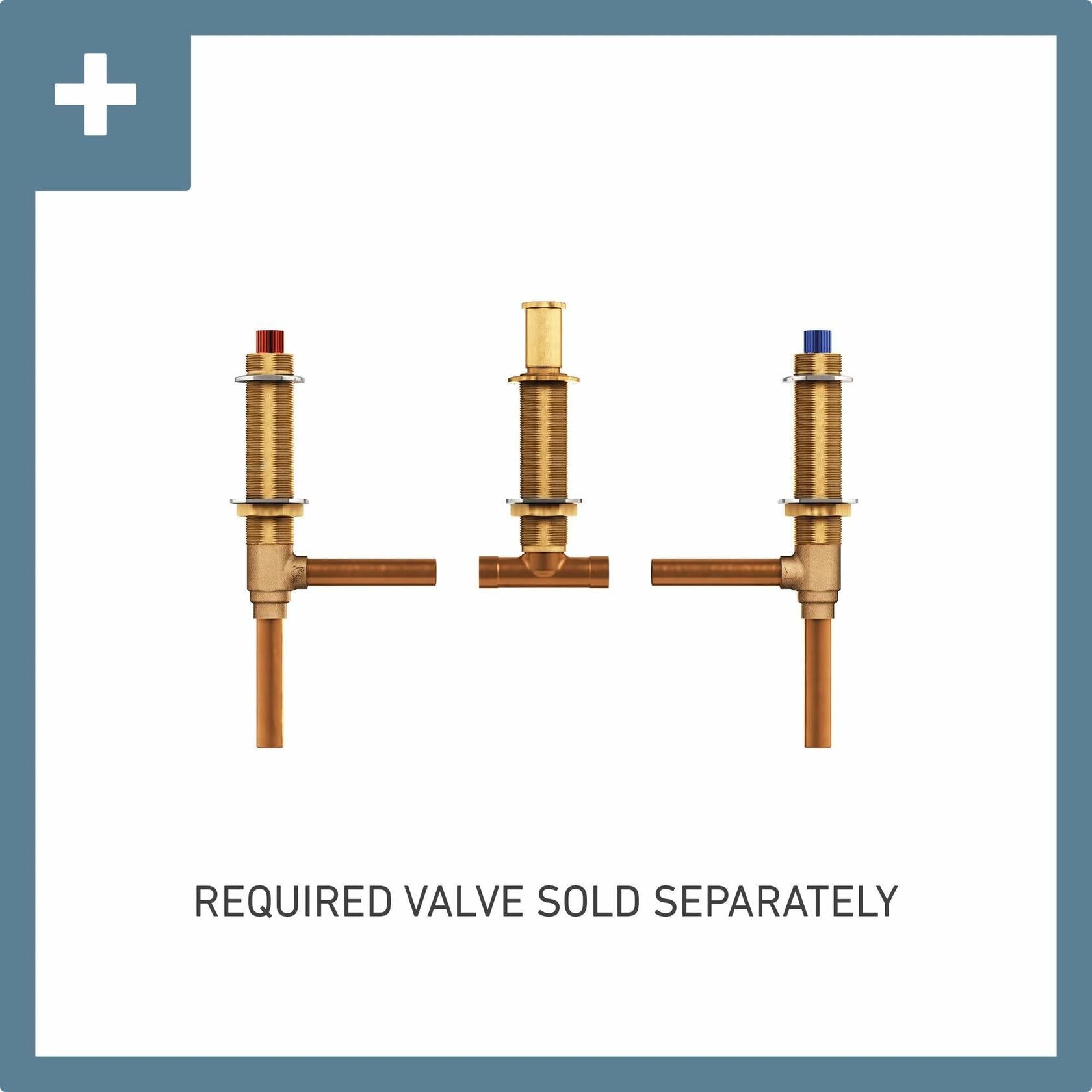 MOEN Brantford T4943BN 2-Handle Deck-Mount Roman Tub Faucet Trim Kit in Brushed Nickel (Valve Not Included)