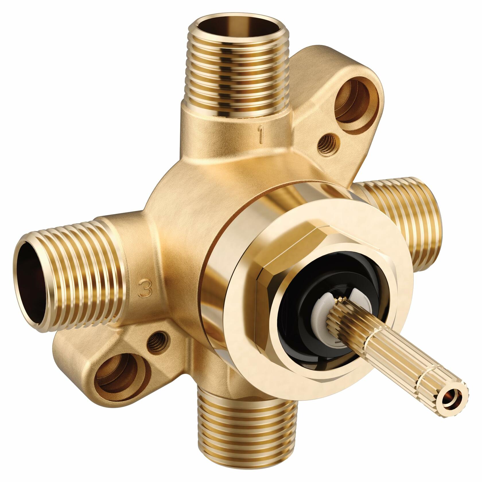 MOEN M-CORE U231CI Brass 1/2 in. 2 or 3 Function Transfer Valve with CC/IPS Connections
