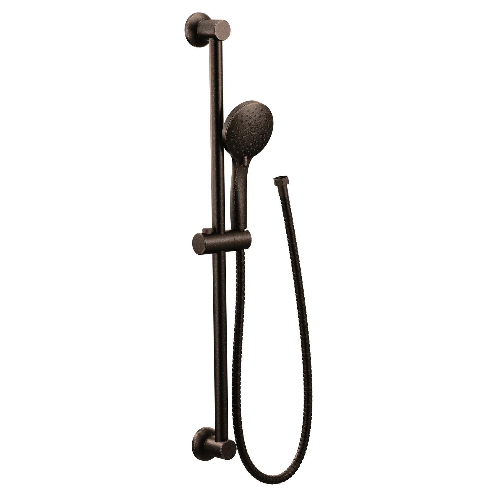 MOEN 3558EPORB 5-Spray 30 in. Eco-Performance Wall Bar with Handheld Shower in Oil Rubbed Bronze
