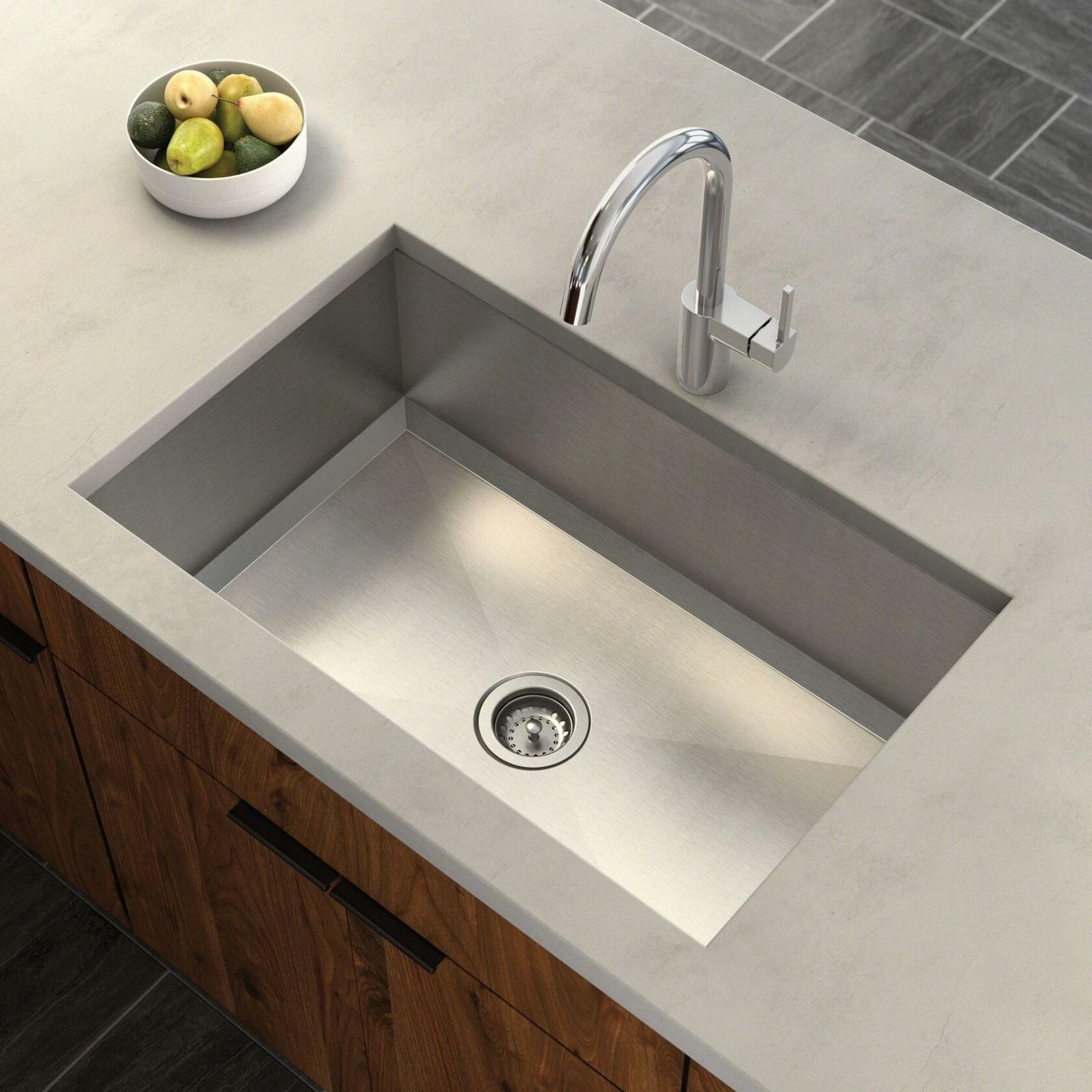 MOEN Align 7365 Single-Handle Standard Kitchen Faucet in Chrome