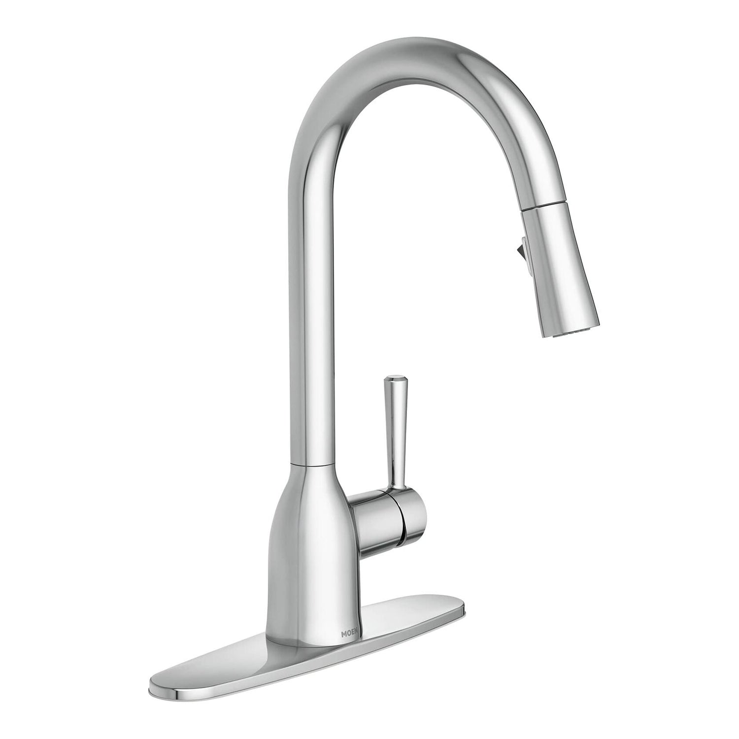 MOEN Adler 87233 Single-Handle Pull-Down Sprayer Kitchen Faucet with Power Clean and Reflex in Chrome