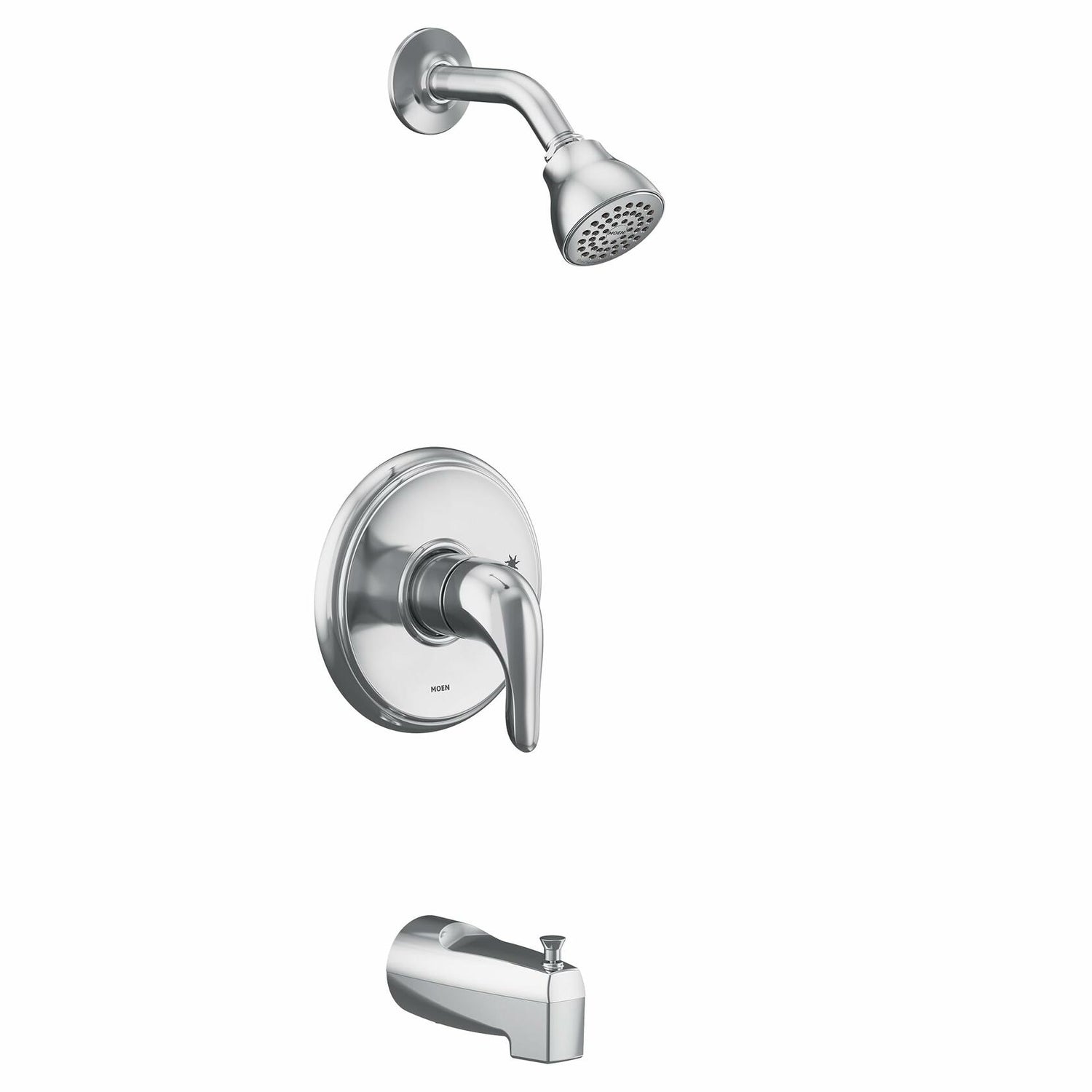 MOEN Chateau UTL183EP M-CORE One Handle Tub and Shower Trim Kit in Chrome (Valve Required)