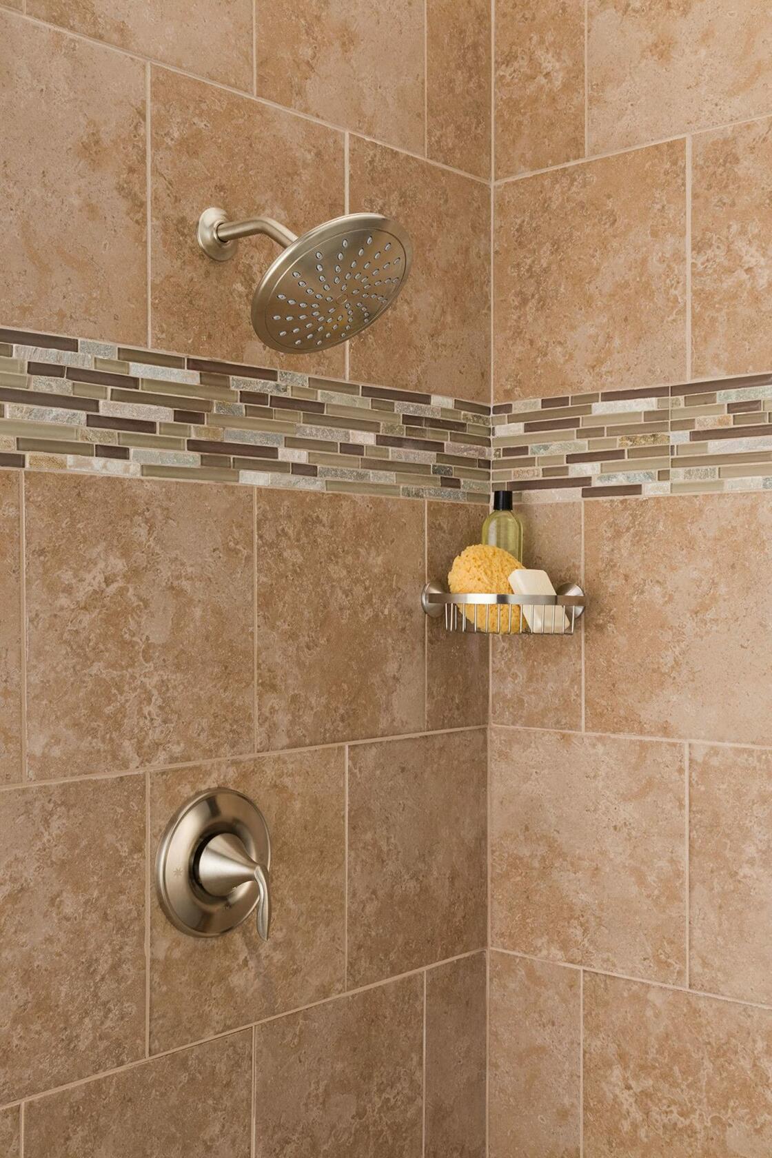 MOEN 6345EPBN 8-Inch Fixed Eco-Performance Rainshower Showerhead in Brushed Nickel