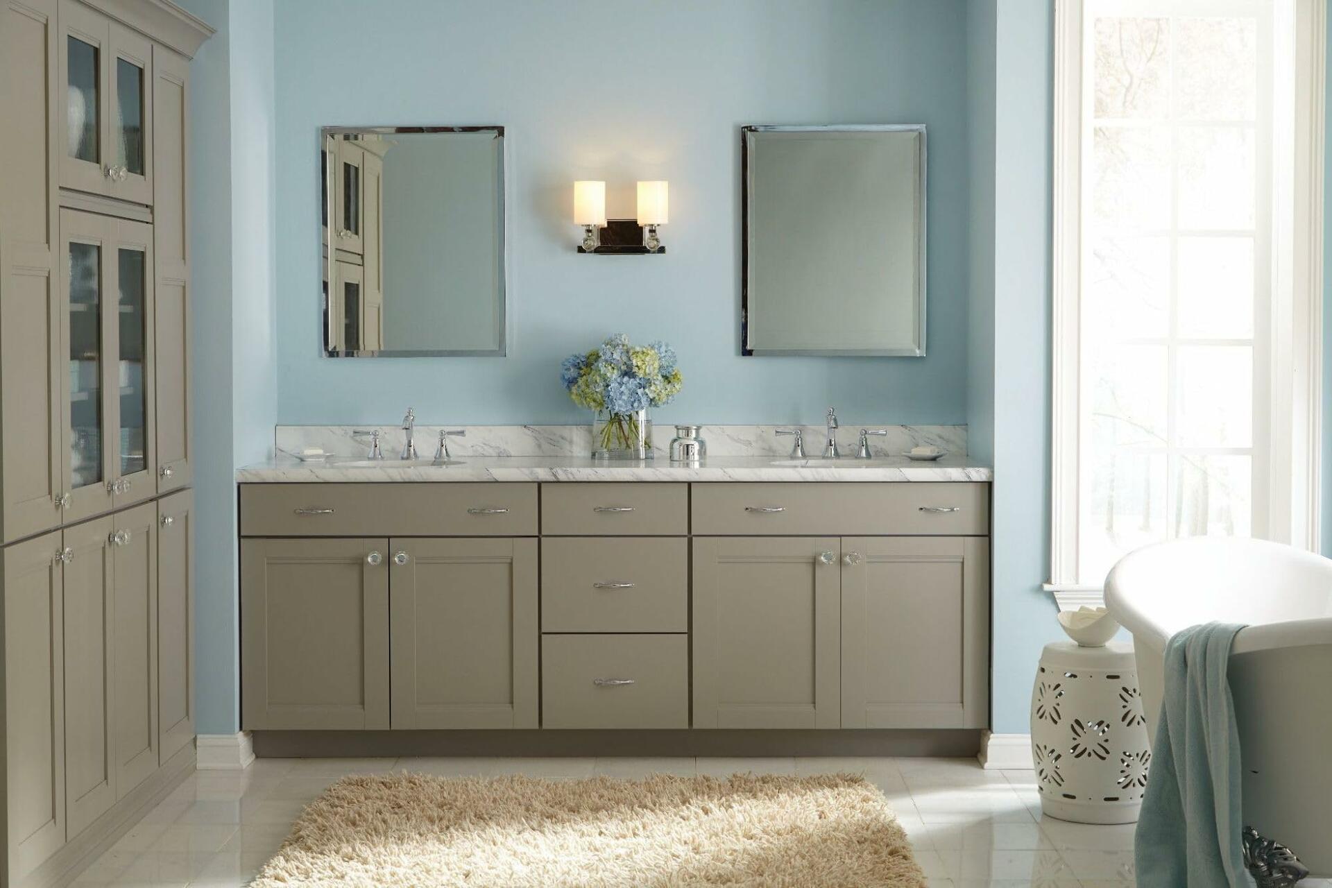 MOEN Wynford T4520 Two-Handle Widespread High-Arc Bathroom Faucet with Lever Handles in Chrome (Valve Required)